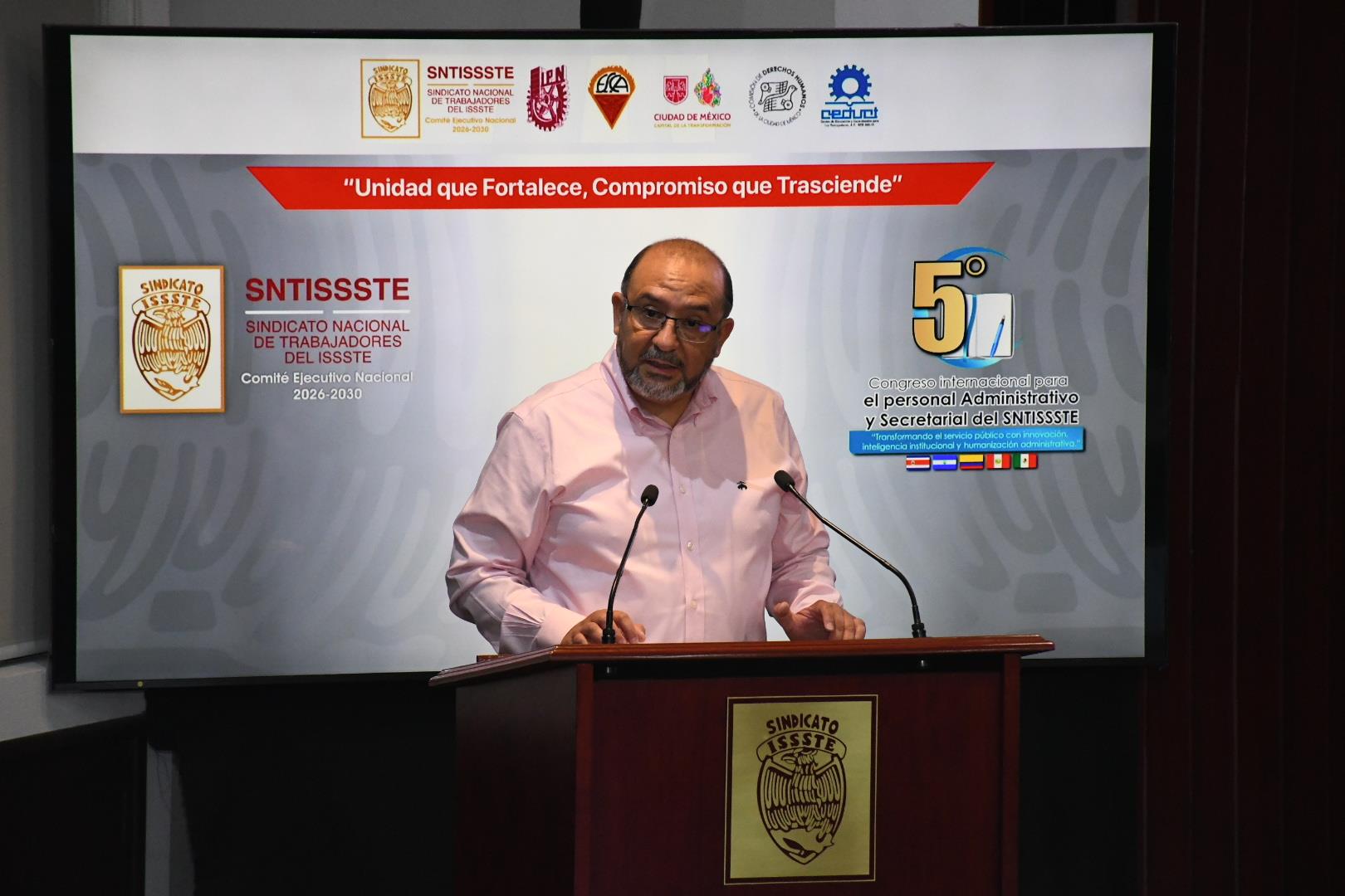 5° Congreso Internacional para Personal Administrativo y Secretarial del SNTISSSTE, Inauguración